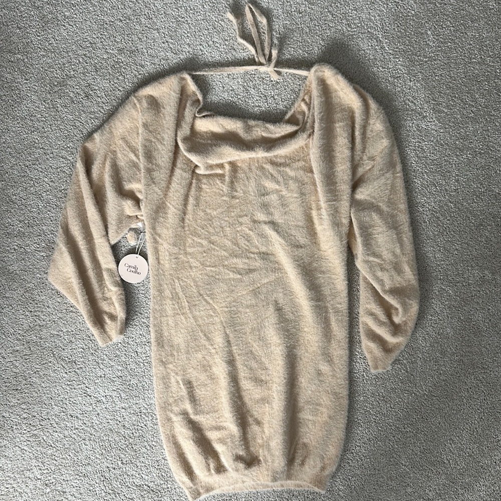 Cowl neck Camila Coelho Collection sweater dress